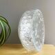 Portuguese bubble glass flush mount lamp