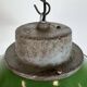 Green Enamel and Cast Iron Industrial Pendant Light, 1960s