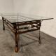 Mid century faux leather coffee table, 1960s