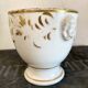 Pot céramique têtes antiques