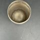 White metal (silverware) cup in its original box