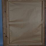 Portrait of an elegant young woman, signed pastel dated 1888, 86x68 cm SC234