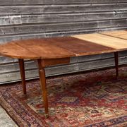 Table de salle à manger en acajou XIXème siècle