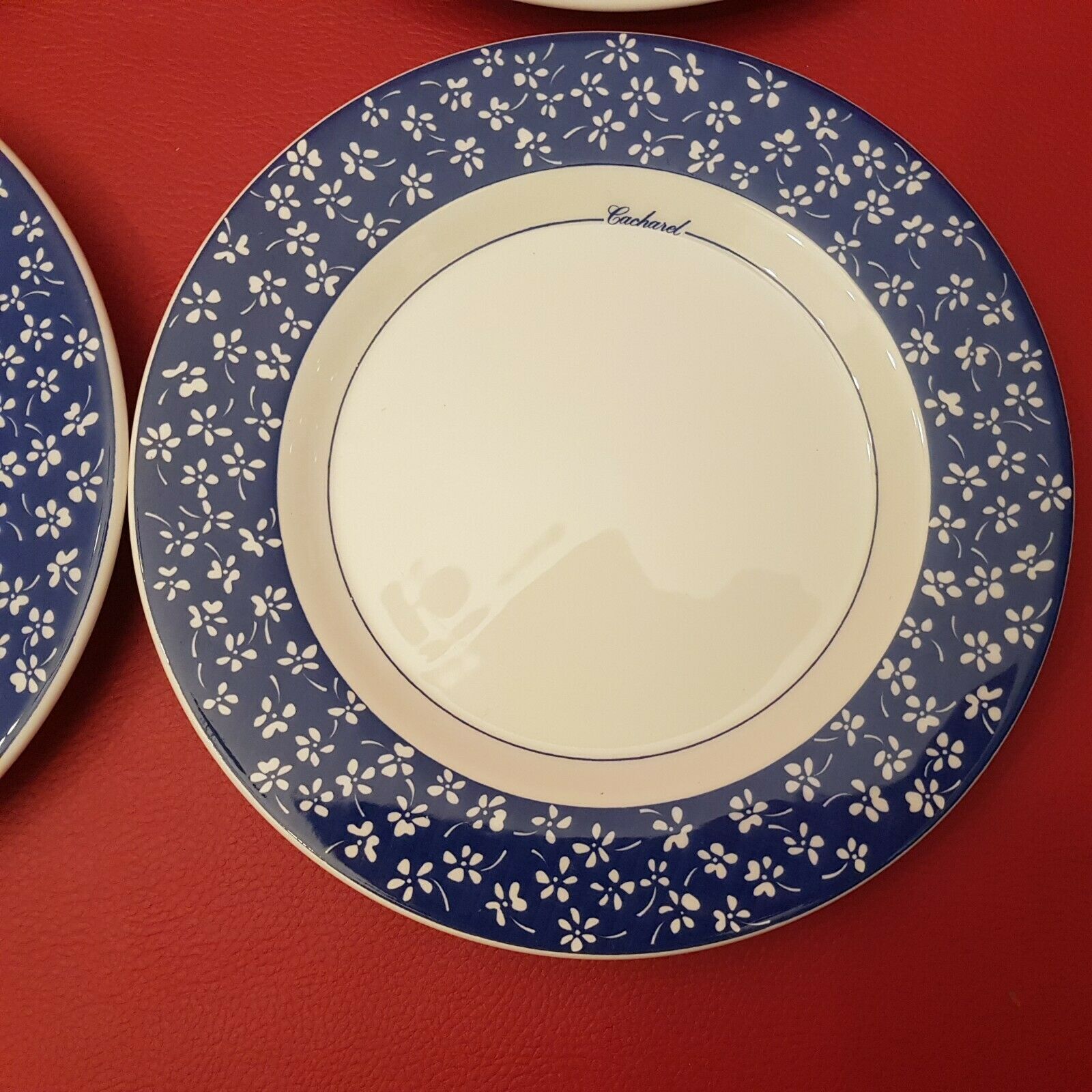 4 plates Cacharel Marc Palluy - 20 cm