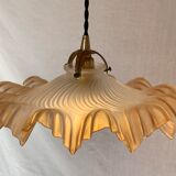 Pair of serrated opalines bistro style 1920