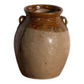 Ancient Chinese glazed stoneware vase – China, circa 1900