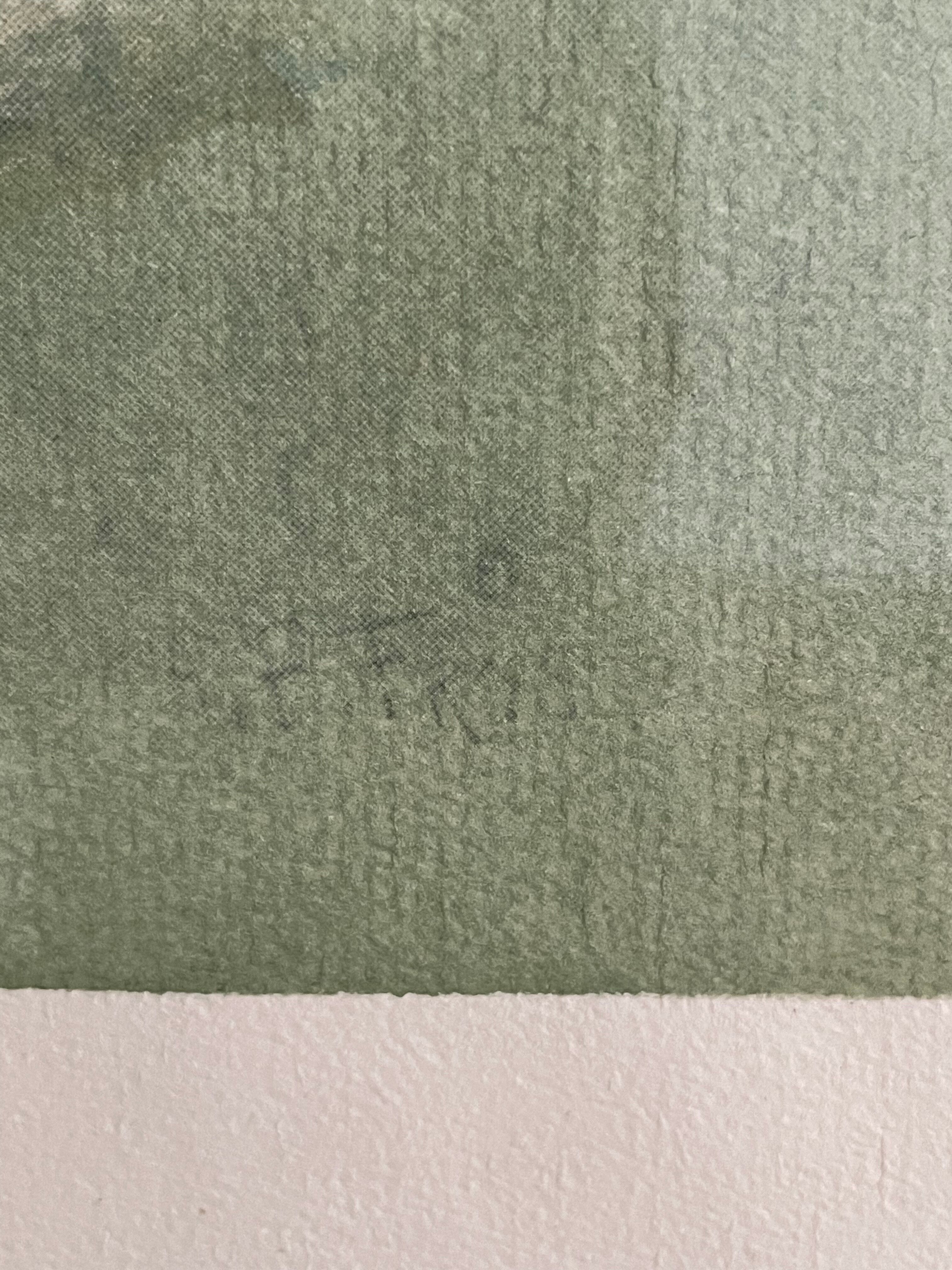 Original lithograph AB Frost "Brassy Lie"