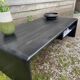 Table basse / meuble télé  noire