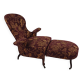 Fauteuil inclinable réglable du début du 20e siècle par Drevette L.M., vers 19