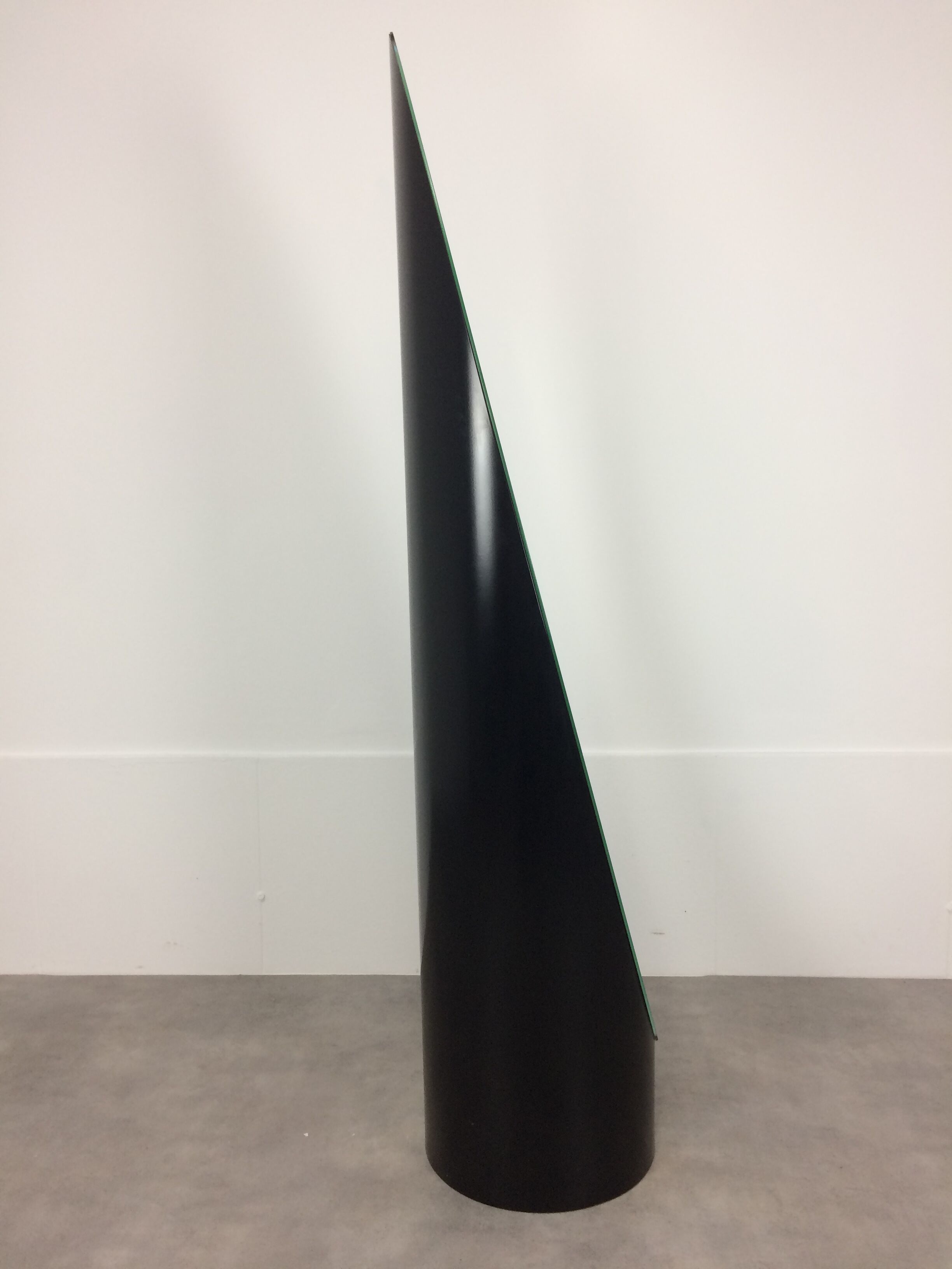 Miroir lipstick noir années 70