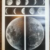 Lithograph of the moon from 1928