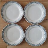Set of 3 plates Terre de Fer