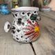 Vase La Roue Vallauris – vintage ceramic floral decoration