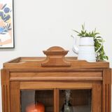 Vintage glass hosiery cabinet