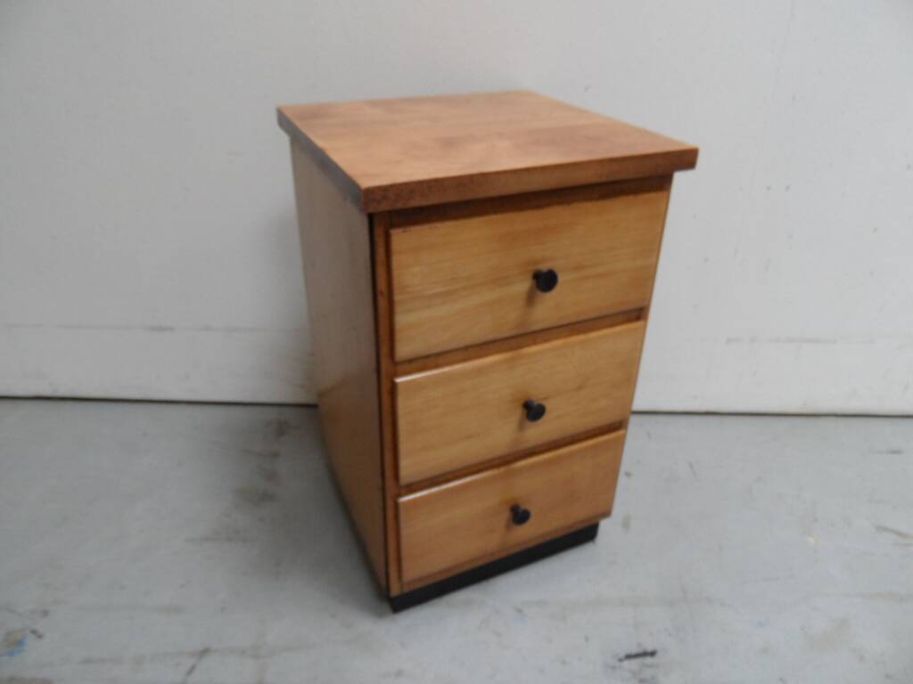 Vintage filing cabinet with drawers