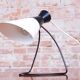 Mid-Century Czech Metal Table Lamp attributed to J. Hůrka for Napako, 1950s