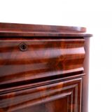 Antique corner chest of drawers, Northern Europe, circa 1880. After renovation.