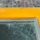 Orange mirror 70's