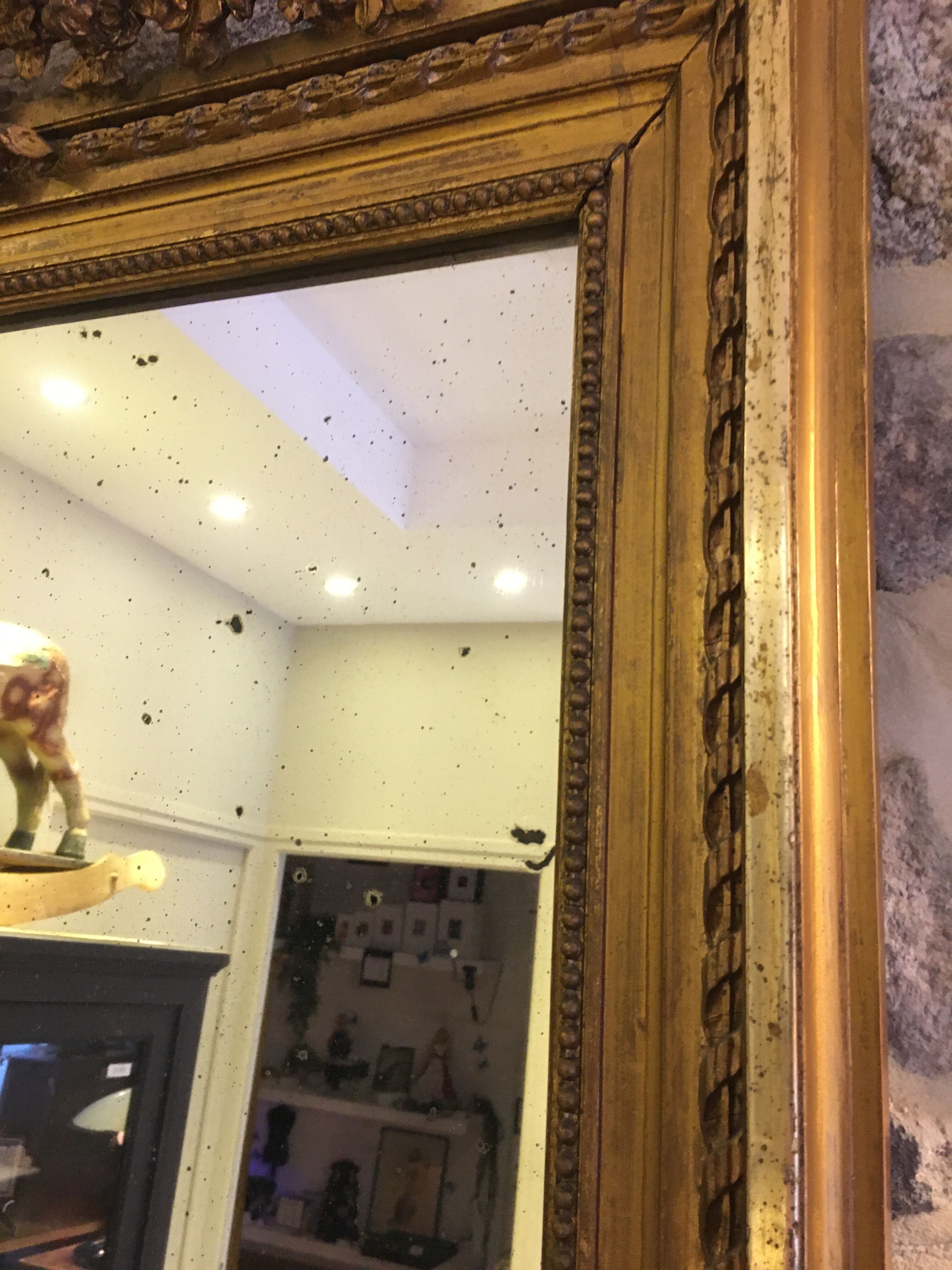 Old mirror Louis XVI style