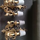 Pair applique 3 branches