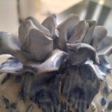 Blue and white sugar bowl