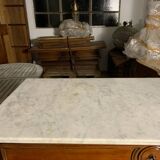 Wooden and marble sideboard