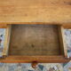 Pitch pine desk false bamboo Napoleon III