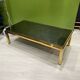 1970s eglomisé glass coffee table