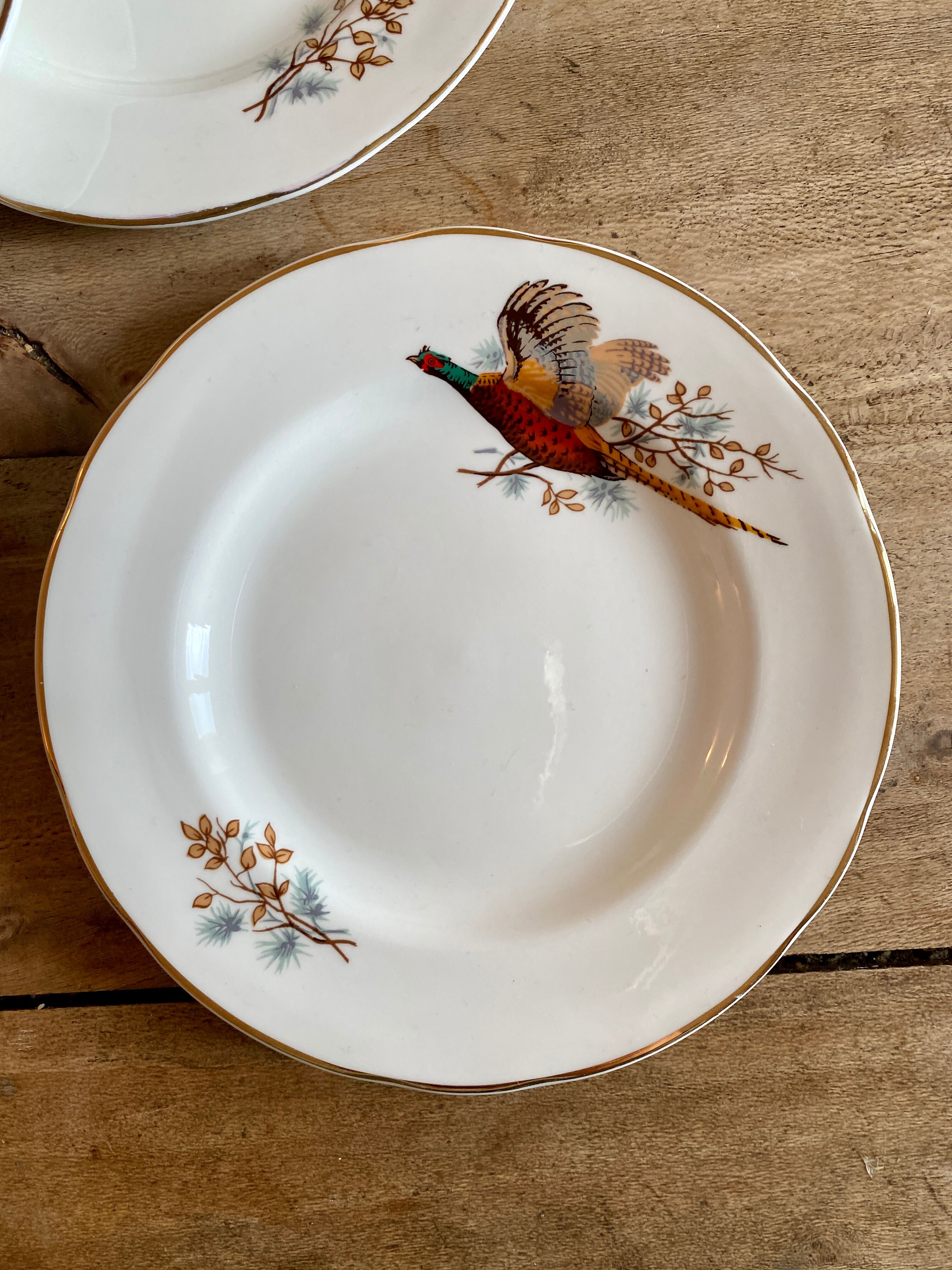 Set of 6 vintage dessert plates