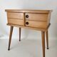 Worker with drawers feet spindle 60s Wood