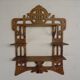 Étagère murale Art Nouveau, années 1920
