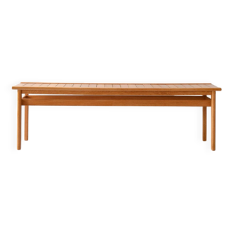 Banc en chêne scandinave