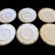 Set of 6 flat plates Bernardaud Limoges – Art Deco – A713