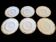 Set of 6 flat plates Bernardaud Limoges – Art Deco – A713