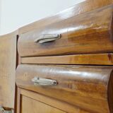 1930s Art Deco walnut sideboard