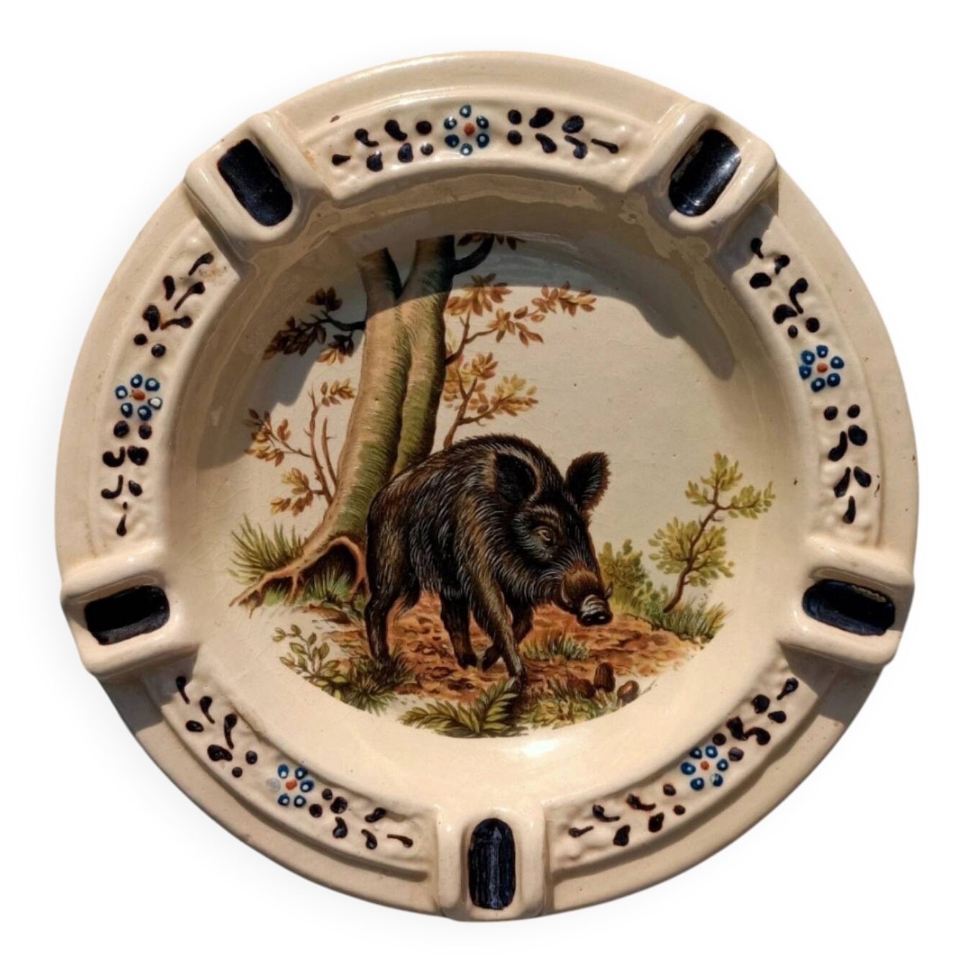 Large retro ashtray