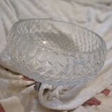 Antique Saint Louis crystal salad bowl or dish