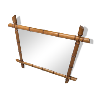 Miroir en bois vintage