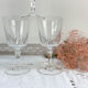 6 Cristal D'Arques water glasses model "VERSAILLES"
