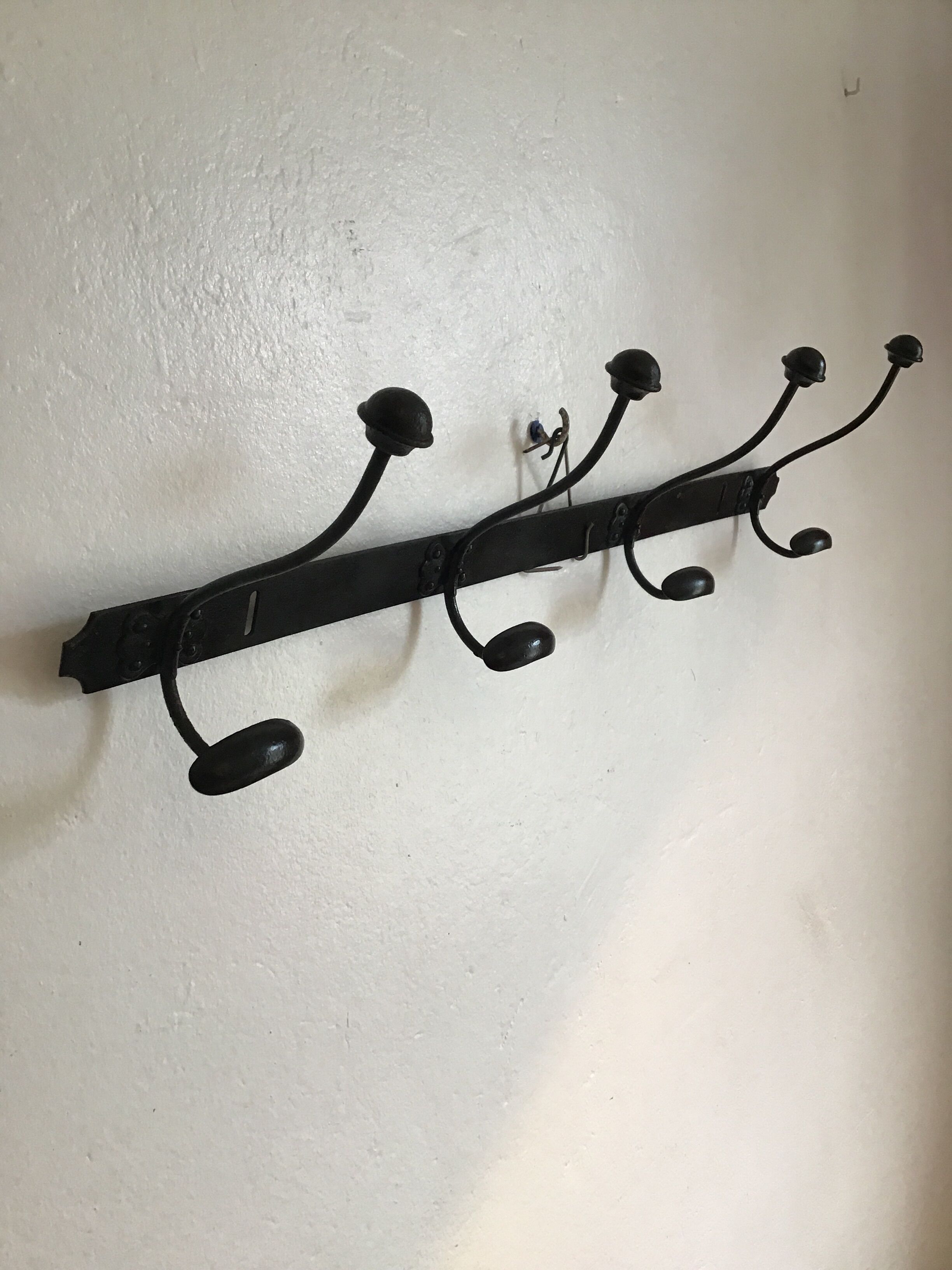 Metal coat hook