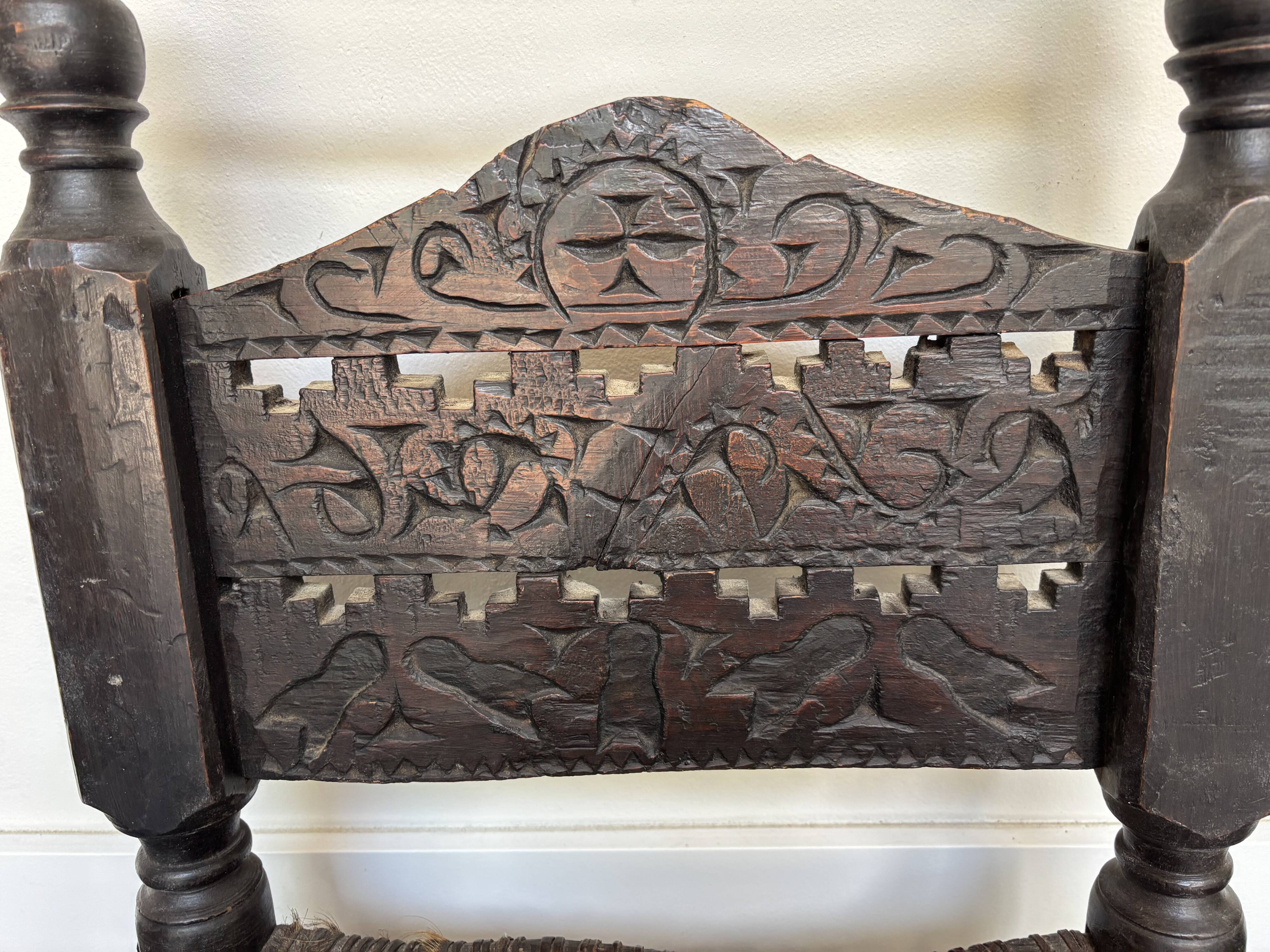 Chaise Indienne ancienne