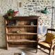 Renovated antique storage furniture