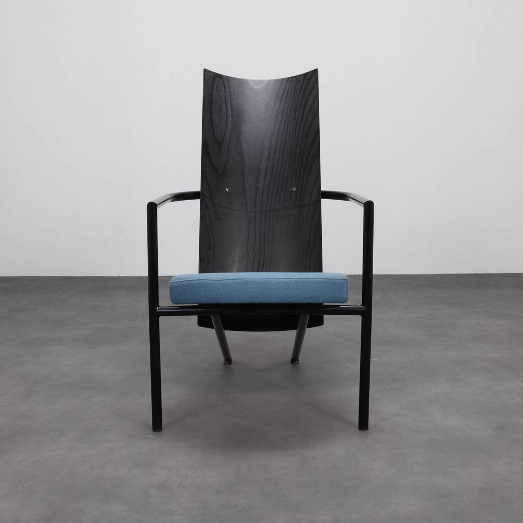 Paire de fauteuils postmodernes, années 1980