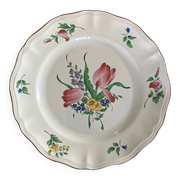 Set of 6 flat plates KG Lunéville – model Réverbère