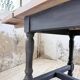 Table de ferme en chêne avec rallonges