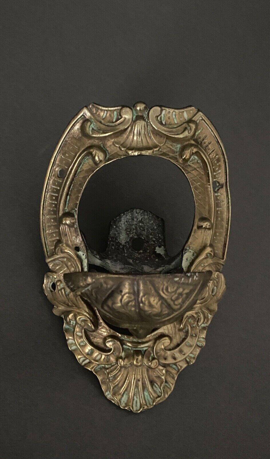 Ornementation de billard en bronze doré visage décor Louis XIV