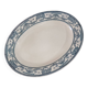 Old oval dish Manufacture Impériale et royale Belgium model Nimy