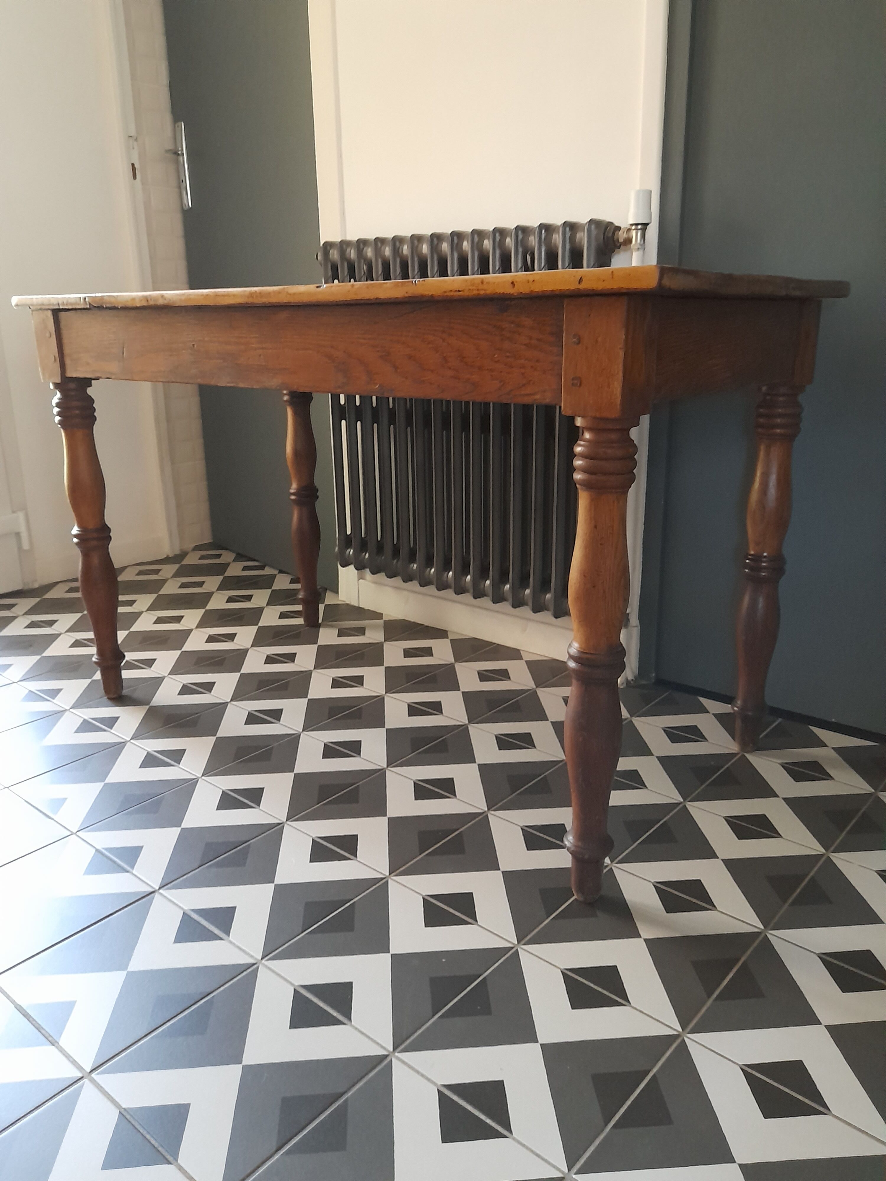 Old farmhouse table