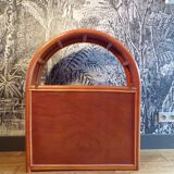 Rattan shelf