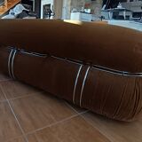 Soriana set of 4 pieces including a 4-seater sofa, 2 armchairs, and a pouf by Tobia and Afra Scarpa, Italy.